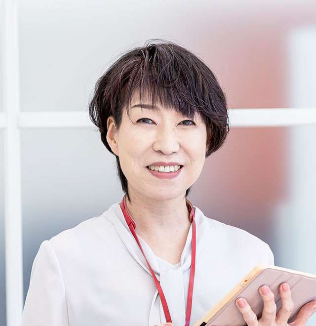 群馬エリア担当 竹井 知恵子